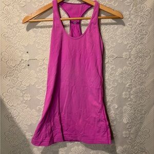 Lululemon racer back tank top in pink